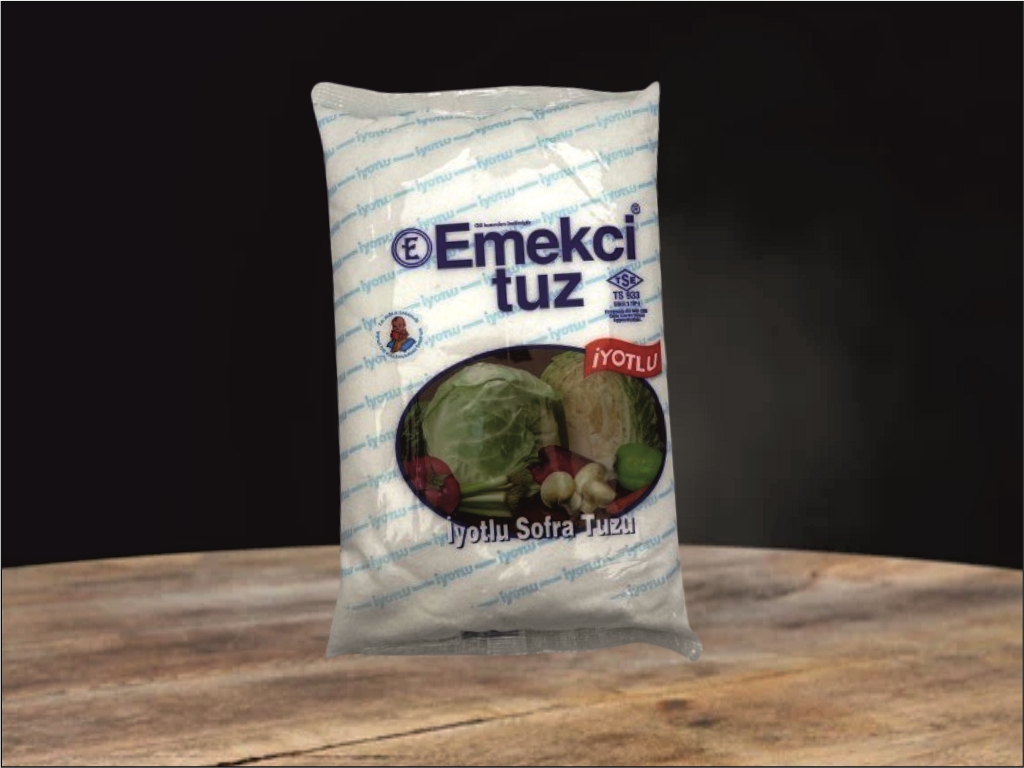 Emekçi İyotlu Sofra Tuzu 1500gr